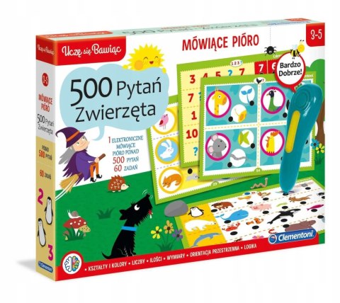 !!! CLE Mówiące pióro 500 pytań - zwierzęta 50649 !!! CLE Mówiące pióro 500 pytań - zwierzęta 50649