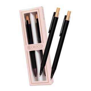 Długopis + ołówek Dyplomat czarny Gift Box