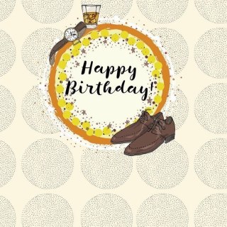 Karnet Swarovski kwadrat CL0217 Urodziny Buty