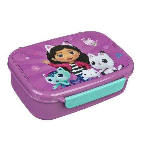 Lunch Box z przegródką Koci Domek Gabi