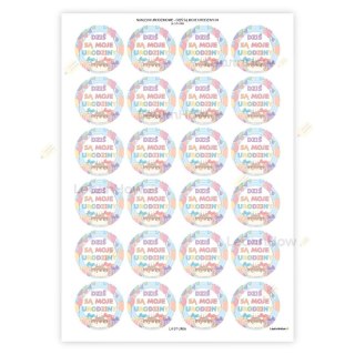 Naklejki dziś są moje urodziny