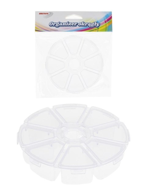Organizer okrągły 8-dzielny