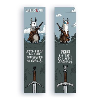 Zakładka kartonowa - Dwa miecze