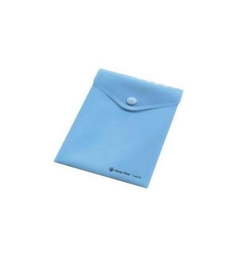 Koperta Focus C4532 A6 przezroczysta niebieska