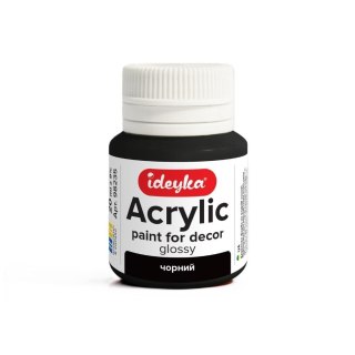Farba akrylowa czarna 20ml