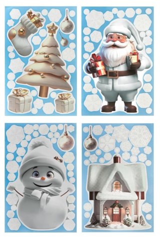 Naklejki elektrostatyczne na szybę BN 4szt