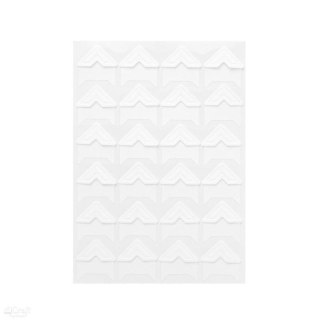 Narożniki do zdjęć samoprzylepne białe 48szt