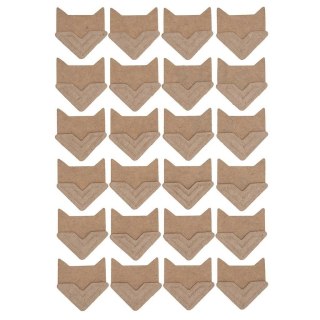 Narożniki do zdjęć samoprzylepne kraft 48szt