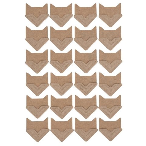 Narożniki do zdjęć samoprzylepne kraft 48szt