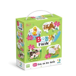 Baby puzzle 4w1 Dzień na farmie