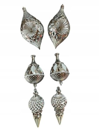 Bombki na choinkę 6szt Szyszki