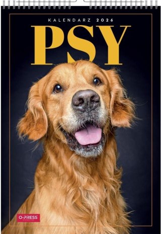 Kalendarz 2026 A3 Wieloplanszowy Psy