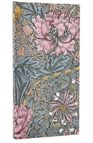 Kalendarz książkowy slim 2026 Morris Pink Honeysuc