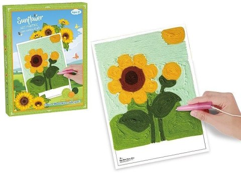 Obrazek do wypełniania włóczką na rzep