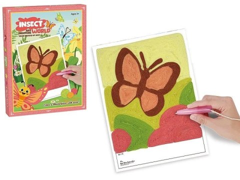 Obrazek do wypełniania włóczką na rzep