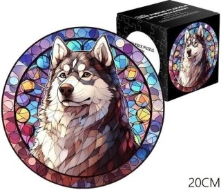 Puzzle 168el Witraż. Pies