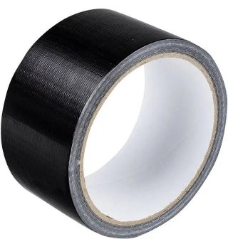 Taśma pakowa zbrojona czarna 48x10m