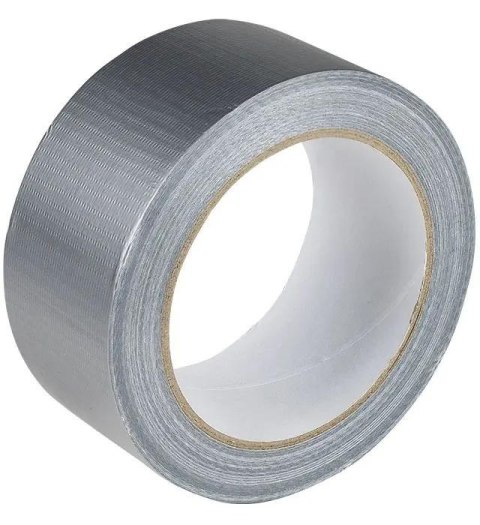 Taśma pakowa zbrojona srebrna 48x25m