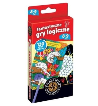 Xplore Team Fantastyczne gry logiczne 8-9 lat