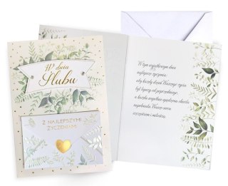 Karnet Ślub koperta