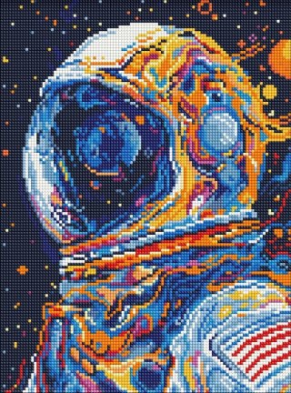 Diamentowa mozaika - Spojrzenie w wieczność 30x40