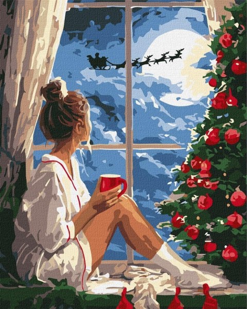 Malowanie po numerach - Wigilia Bożego Narodzenia