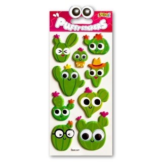 Naklejki puffy Cacti Eyes