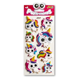 Naklejki puffy Unicorns Eyes