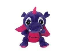 Smok "Kraków" fioletowo różowy 15cm