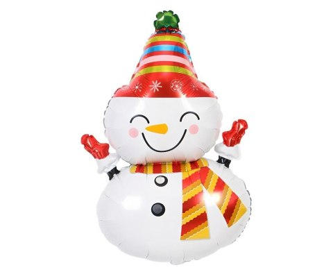 Balon foliowy Bałwanek 81x46cm