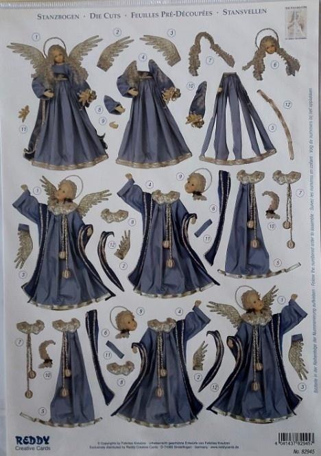 Arkusz do techniki 3D sztancowany 29,7x 21cm