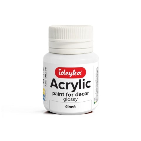 Farba akrylowa biała 20ml
