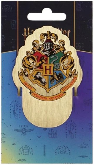 Harry Potter Zakładka metalowa Herb Hogwartu