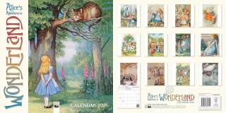 Kalendarz 2026 ścienny Alicja w Krainie Czarów