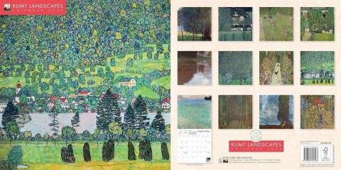 Kalendarz 2026 ścienny Pejzaże Gustav Klimt