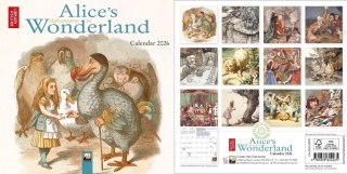 Kalendarz 2026 ścienny kwadrat Alicja