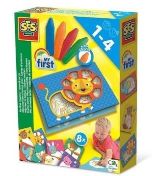 My first kredki Karty ze zwierzętami