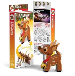 Renifer Eugy. Eko Układanka 3D