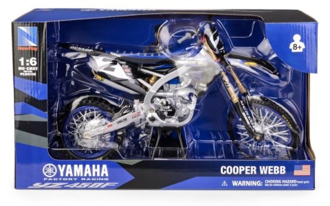 Yamaha YZ450F Star Racing 2022 Cooper Webb 1:6