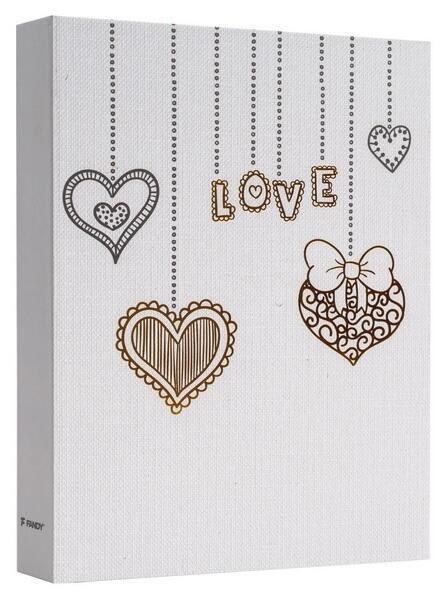 Fotoalbum kieszeniowy zgrzewany Hearts 1