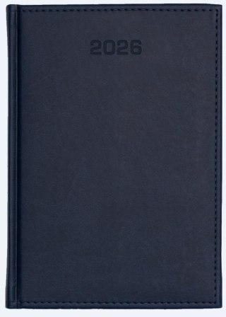 Kalendarz 2026 dzienny A4 Vivella granat