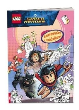 LEGO(R) DC Super Heroes. Kolorowanka z naklejkami