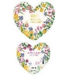 Laurka dwustronna Serce Babcia - Ogródek Babci