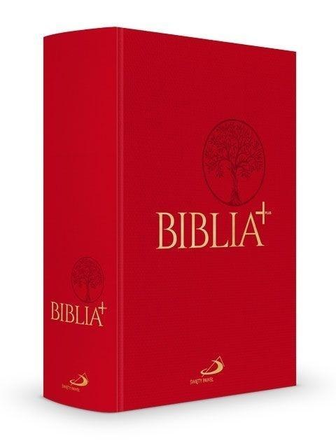Biblia Plus płótno czerwona