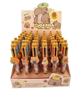 Długopis Kapibara 6kol (36szt)