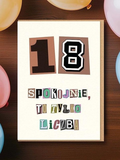 Karnet Urodziny 18