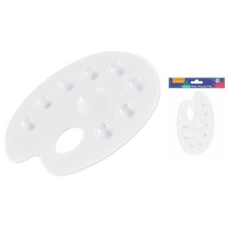 Plastikowa paleta do farb 20 cm