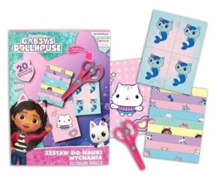 Zestaw do nauki wycinania A4 z nożyczkami Gabby
