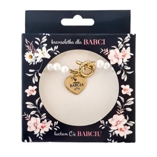 Bransoletka dla Babci granatowa