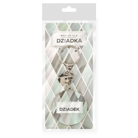 Brelok z zawieszkami dla Dziadka - Super Dziadek